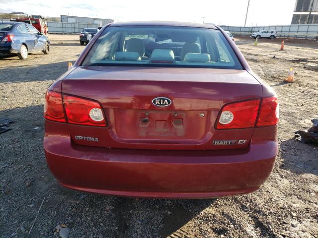Photo 6 from auction – 2007 KIA OPTIMA LX with VIN KNAGE123175133535