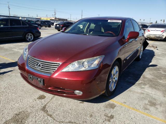 LEXUS ES 350 2007 with VIN JTHBJ46G272142834 - Photo from auction