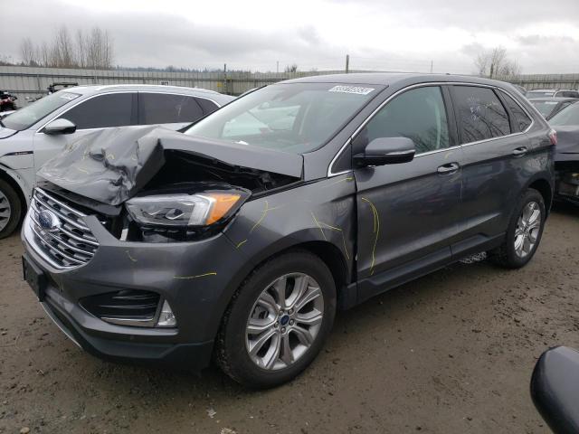 FORD EDGE TITAN 2022 with VIN 2FMPK4K94NBA55323 - Photo from auction