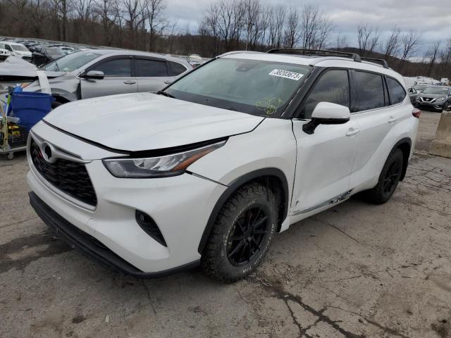TOYOTA HIGHLANDER 2022 with VIN 5TDABRCH3NS539429 - Photo from auction