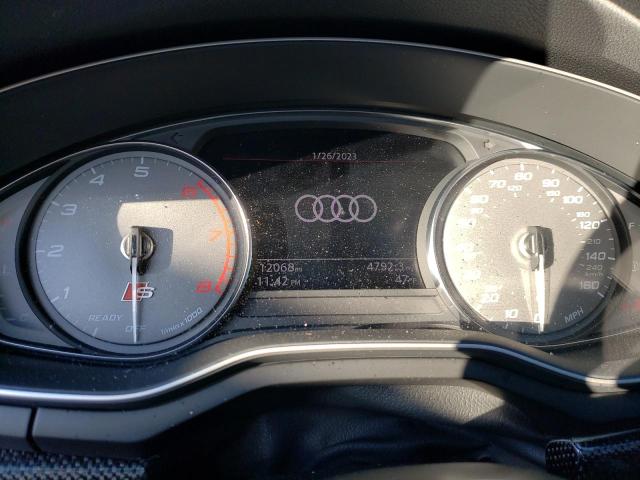 Photo 9 from auction – 2022 AUDI S5 PREMIUM with VIN WAUA4CF55NA032275