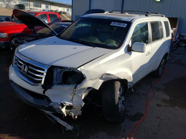 HONDA PILOT EXL 2013 with VIN 5FNYF3H62DB033729 - Photo from auction