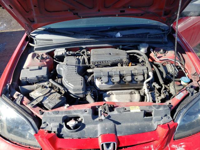 Photo 11 from auction – 2001 HONDA CIVIC SI with VIN 1HGEM22981L094275