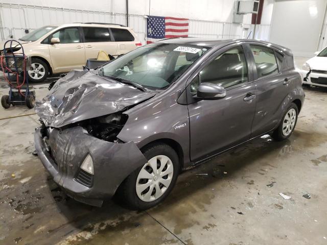 TOYOTA PRIUS C 2014 with VIN JTDKDTB38E1565703 - Photo from auction