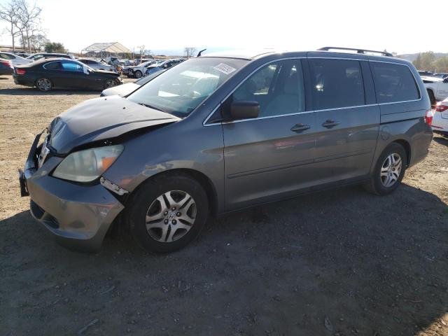 HONDA ODYSSEY EX 2007 with VIN 5FNRL38497B422528 - Photo from auction