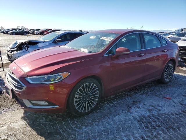 FORD FUSION SE 2017 with VIN 3FA6P0T98HR179485 - Photo from auction