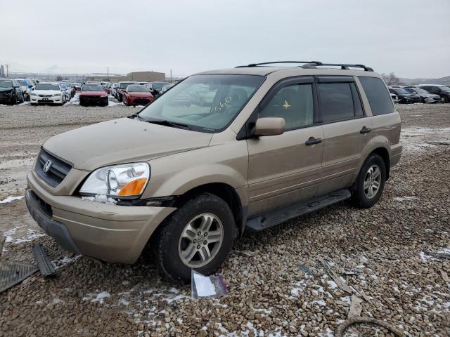 HONDA PILOT EXL 2003 with VIN 2HKYF18673H530070 - Photo from auction
