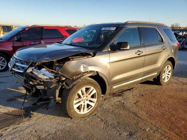 FORD EXPLORER X 2018 with VIN 1FM5K8D83JGA57005 - Photo from auction