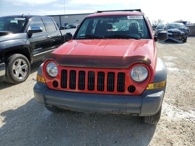 Photo 5 from auction – 2005 JEEP LIBERTY SP with VIN 1J4GL48K75W540141