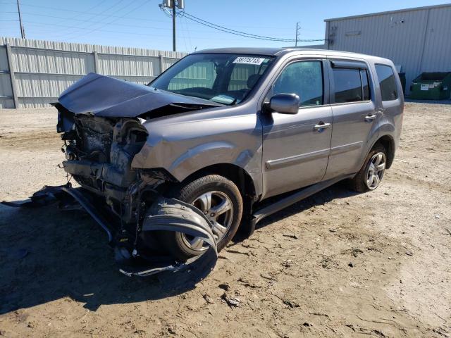 HONDA PILOT 2015 with VIN 5FNYF3H59FB018168 - Photo from auction