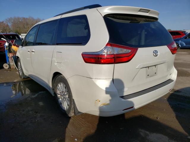Photo 2 from auction – 2015 TOYOTA SIENNA XLE with VIN 5TDYK3DC5FS627785