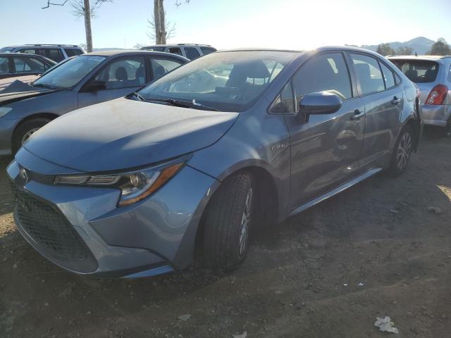 TOYOTA COROLLA LE 2020 with VIN JTDEBRBE6LJ015887 - Photo from auction