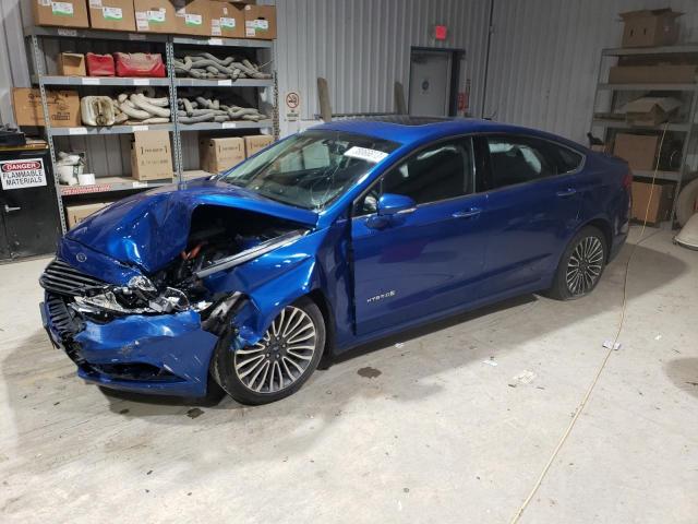 FORD FUSION TIT 2017 with VIN 3FA6P0RUXHR233980 - Photo from auction