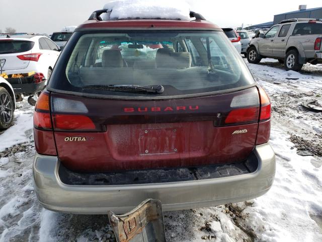 Photo 6 from auction – 2002 SUBARU LEGACY OUT with VIN 4S3BH675527621444