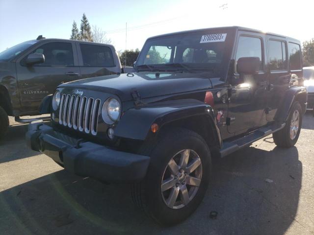 JEEP WRANGLER U 2016 with VIN 1C4BJWEGXGL261353 - Photo from auction