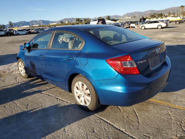 Photo 2 from auction – 2012 HONDA CIVIC LX with VIN 19XFB2F52CE351877