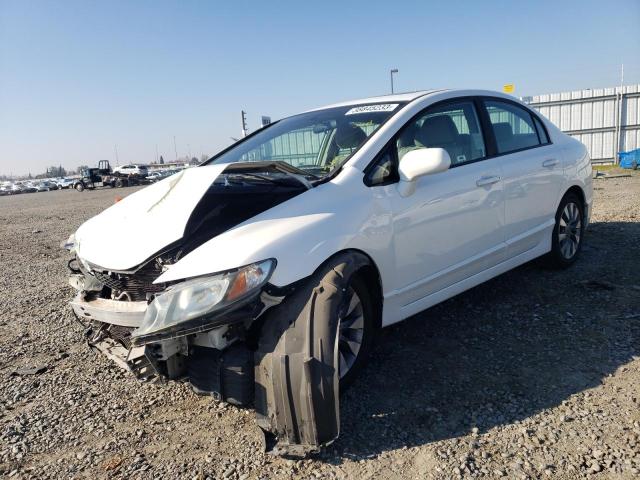 Photo 1 from auction – 2009 HONDA CIVIC EX with VIN 19XFA16839E013405