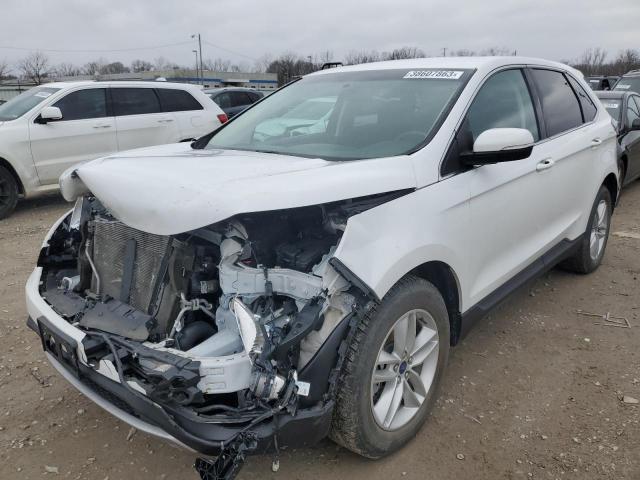 FORD EDGE SEL 2018 with VIN 2FMPK3J93JBB37680 - Photo from auction