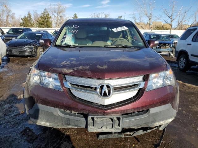 Photo 5 from auction – 2008 ACURA MDX TECHNO with VIN 2HNYD28378H503432