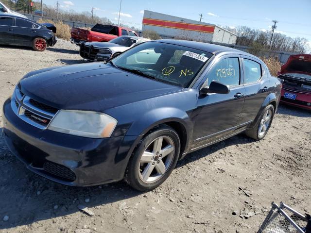 DODGE AVENGER SE 2013 with VIN 1C3CDZAB0DN643449 - Photo from auction