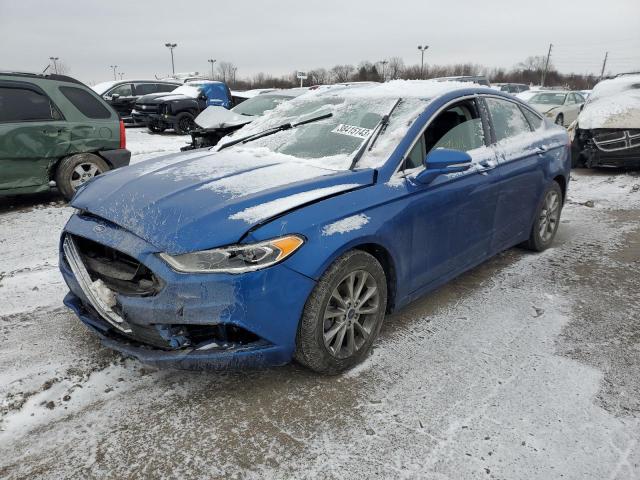FORD FUSION SE 2017 with VIN 3FA6P0HD6HR272664 - Photo from auction