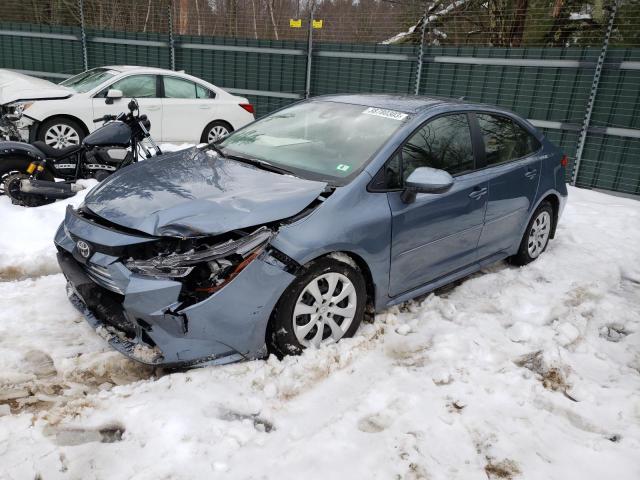 TOYOTA COROLLA LE 2022 with VIN JTDEPMAE1N3028902 - Photo from auction