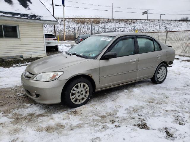 Photo 1 from auction – 2005 HONDA CIVIC with VIN 2HGES16525H616859