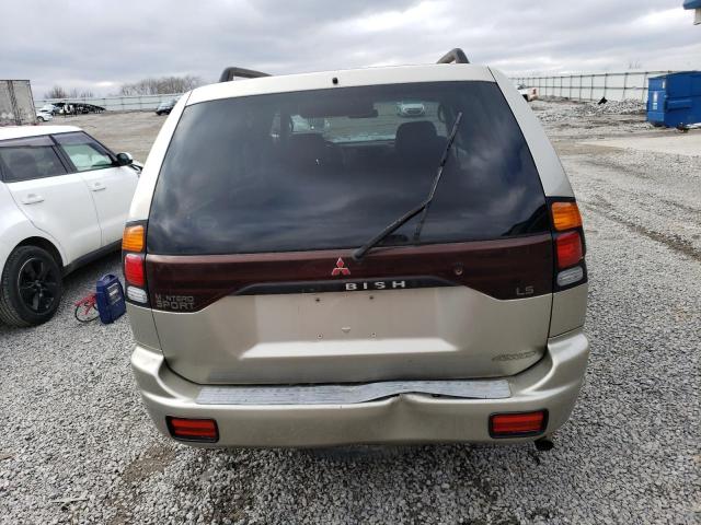 Photo 6 from auction – 2001 MITSUBISHI MONTERO SP with VIN JA4MT21H61P060411