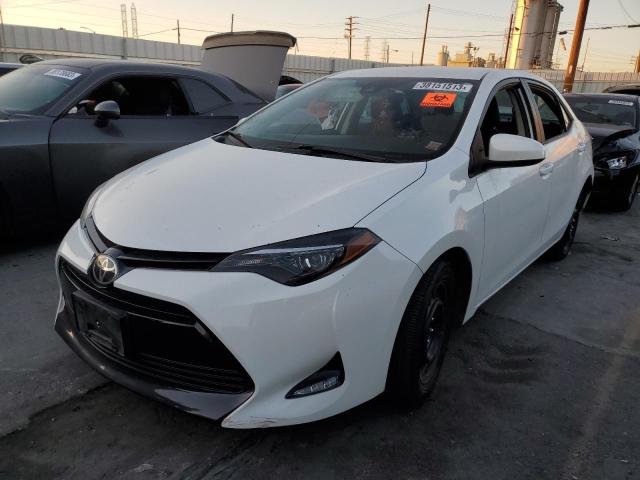 TOYOTA COROLLA L 2018 with VIN 5YFBURHE1JP837896 - Photo from auction
