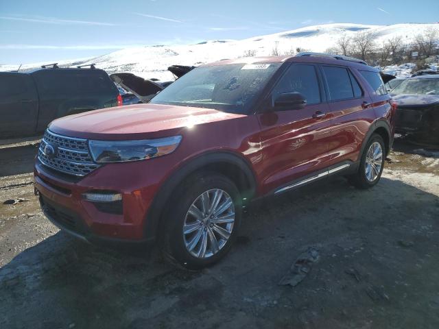 FORD EXPLORER L 2022 with VIN 1FMSK8FHXNGB63120 - Photo from auction