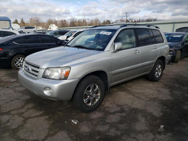 TOYOTA HIGHLANDER 2005 with VIN JTEEP21A350094110 - Photo from auction