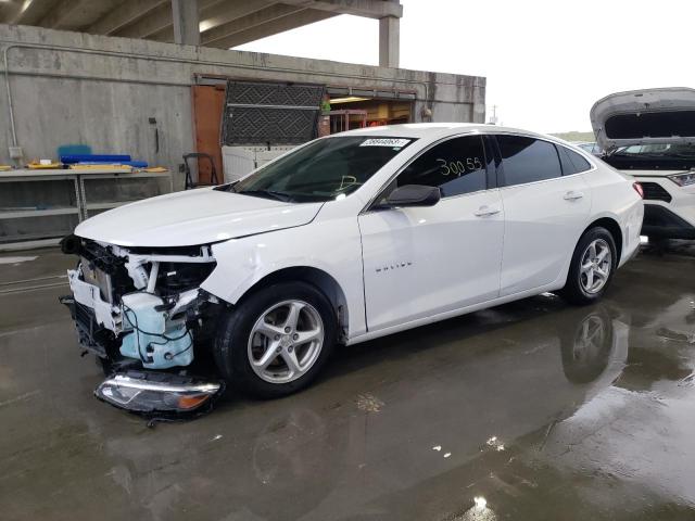 CHEVROLET MALIBU LS 2018 with VIN 1G1ZB5ST4JF219248 - Photo from auction