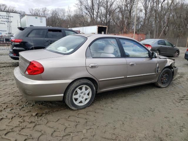 Photo 3 from auction – 2003 KIA SPECTRA BA with VIN KNAFB121935219298