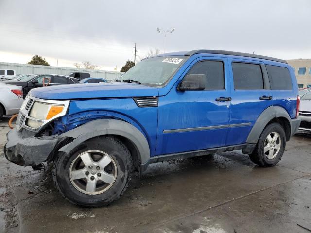 DODGE NITRO SXT 2007 with VIN 1D8GU28K47W599515 - Photo from auction