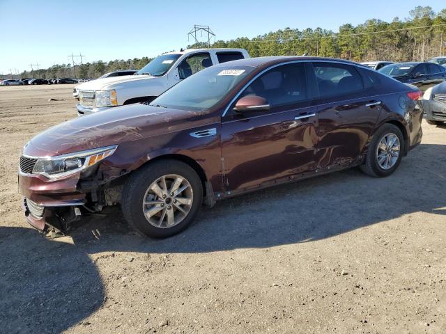 KIA OPTIMA LX 2016 with VIN 5XXGT4L36GG102429 - Photo from auction