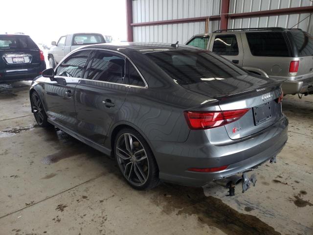 Photo 2 from auction – 2017 AUDI S3 PREMIUM with VIN WAUB1GFF2H1024510