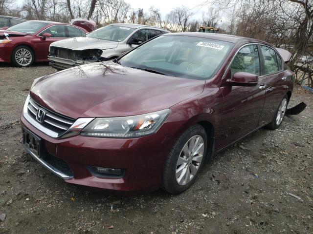 HONDA ACCORD EX 2015 with VIN 1HGCR2F72FA141188 - Photo from auction