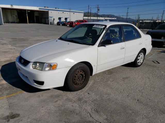 TOYOTA COROLLA CE 2001 with VIN 1NXBR12E51Z525137 - Photo from auction