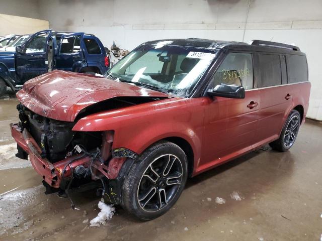 FORD FLEX SEL 2014 with VIN 2FMHK6C86EBD42135 - Photo from auction