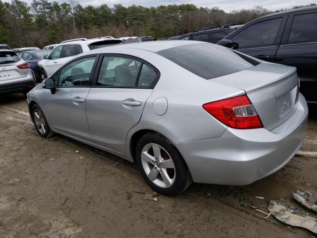 Photo 2 from auction – 2012 HONDA CIVIC LX with VIN 2HGFB2F5XCH331799