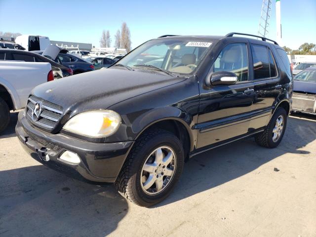 MERCEDES-BENZ ML 500 2002 with VIN 4JGAB75E32A297429 - Photo from auction