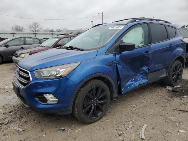FORD ESCAPE SE 2018 with VIN 1FMCU9GD3JUB02333 - Photo from auction