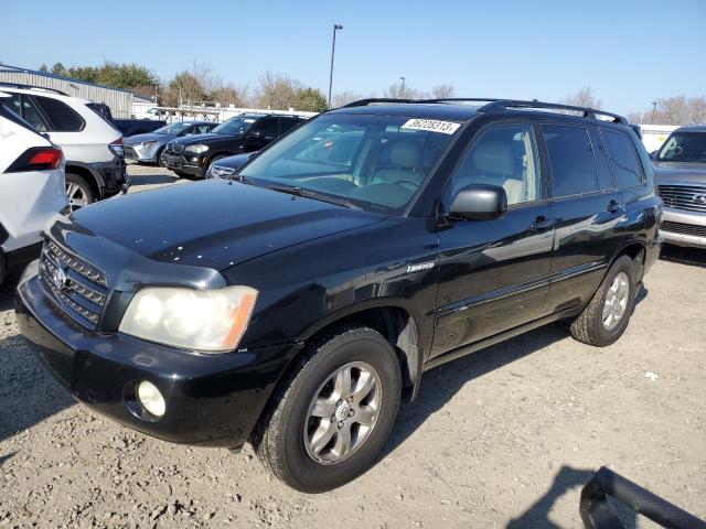 TOYOTA HIGHLANDER 2001 with VIN JTEGF21A210008162 - Photo from auction