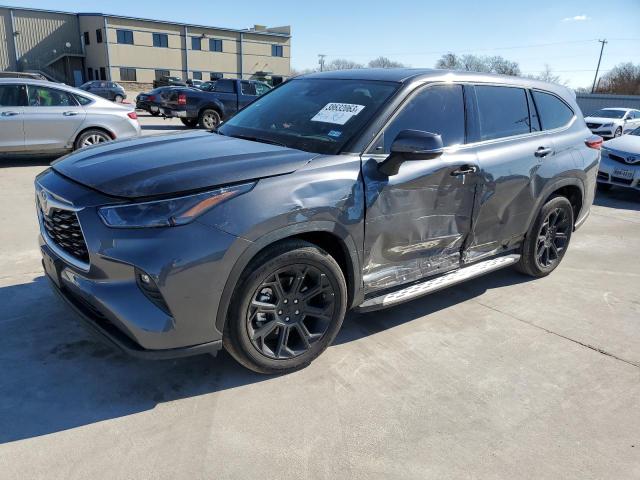 TOYOTA HIGHLANDER 2022 مع رقم تعريف المركبة 5TDZZRAH5NS556444 - صورة من المزاد