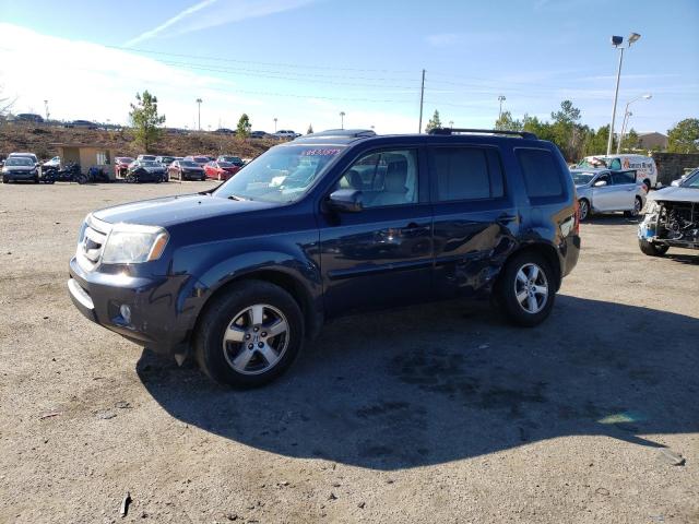 HONDA PILOT EXLN 2011 with VIN 5FNYF3H7XBB056293 - Photo from auction