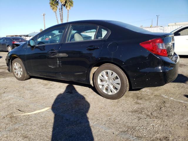 Photo 2 from auction – 2012 HONDA CIVIC LX with VIN 19XFB2F58CE383121