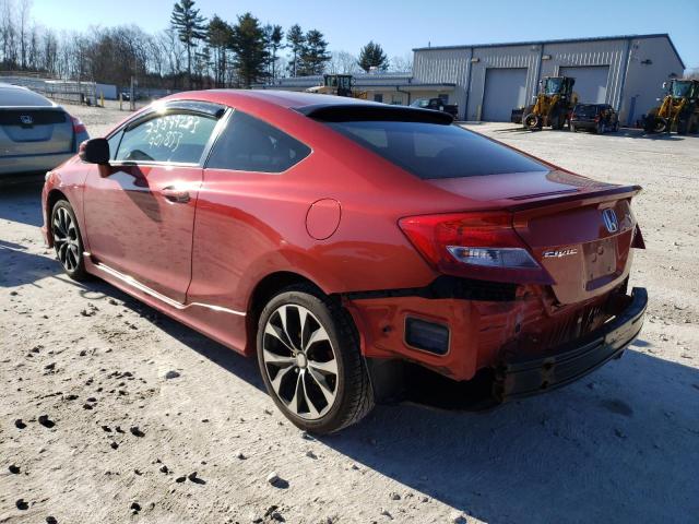 Photo 2 from auction – 2013 HONDA CIVIC SI with VIN 2HGFG4A59DH705339