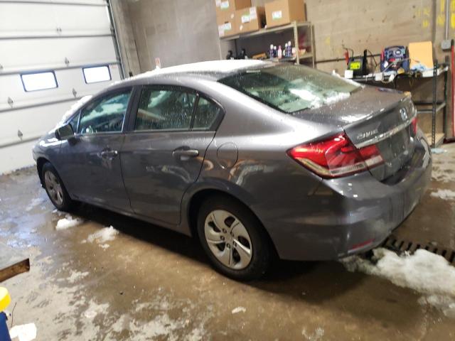 Photo 2 from auction – 2014 HONDA CIVIC LX with VIN 2HGFB2F59EH545878