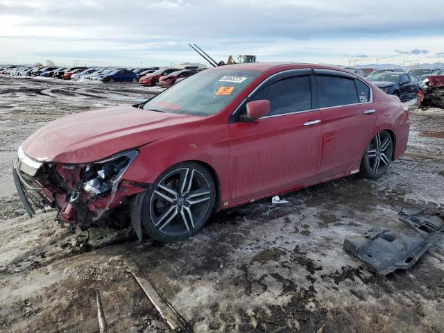 Photo 1 from auction – 2016 HONDA ACCORD SPO with VIN 1HGCR2F53GA200460