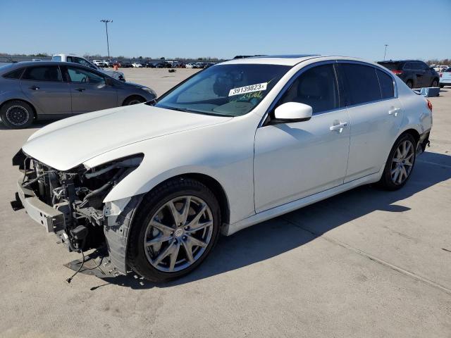 INFINITI G37 BASE 2012 with VIN JN1CV6AP9CM624702 - Photo from auction